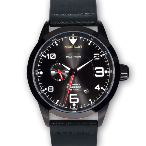 Meia Lua Deepmoon Black | Black Leather