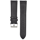 NYLON MILITARY STRAP - BLACK (SILVER BUCKLE)